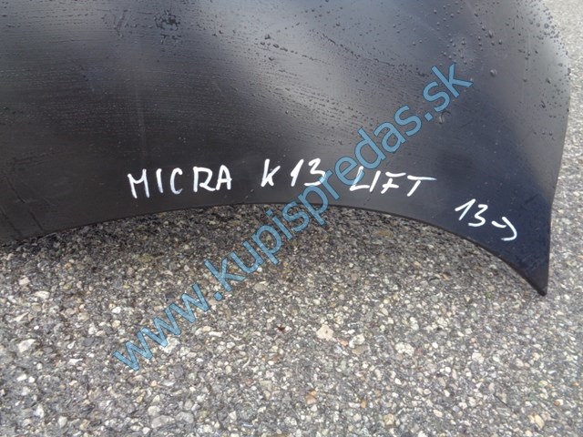 predný nárazník na nissan micru k13 lift, 62022-3HN0A